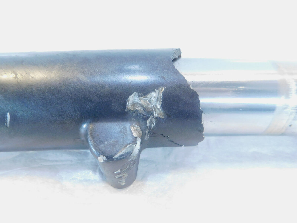 1995-2001 Kawasaki Ninja ZX11 ZX1100 Front Wheel Right Fork Shock Tube - Damaged - C3 Cycle