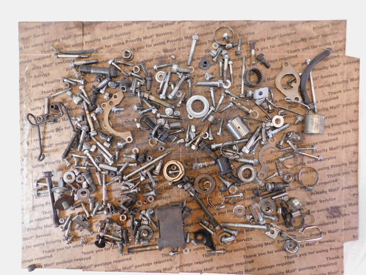 1998 Honda VF750 VF750C Magna Misc Hardware Nuts Bolts & Brackets Parts Box Lot - C3 Cycle