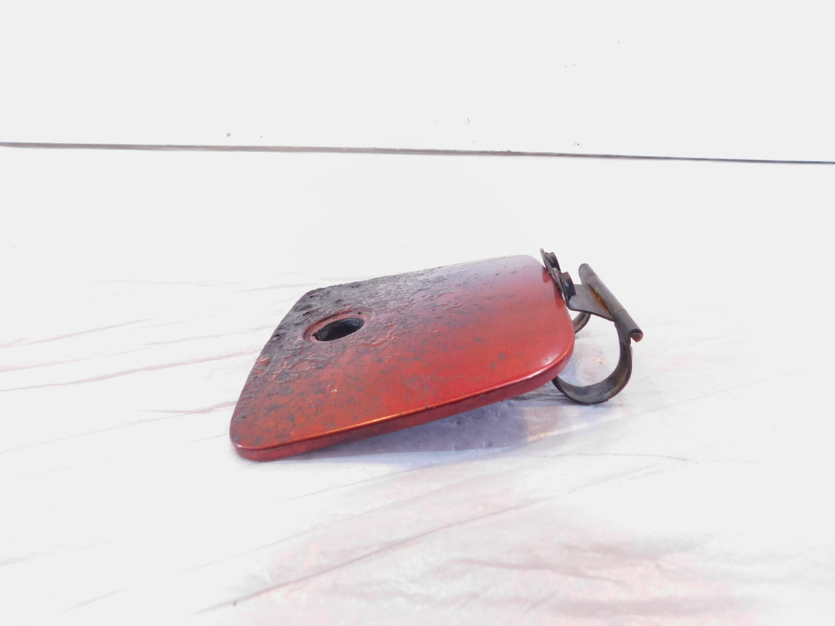 06-10 Honda GL1800 Goldwing 1800 Red Fairing Fuel Gas Petrol Tank Filler Door - C3 Cycle
