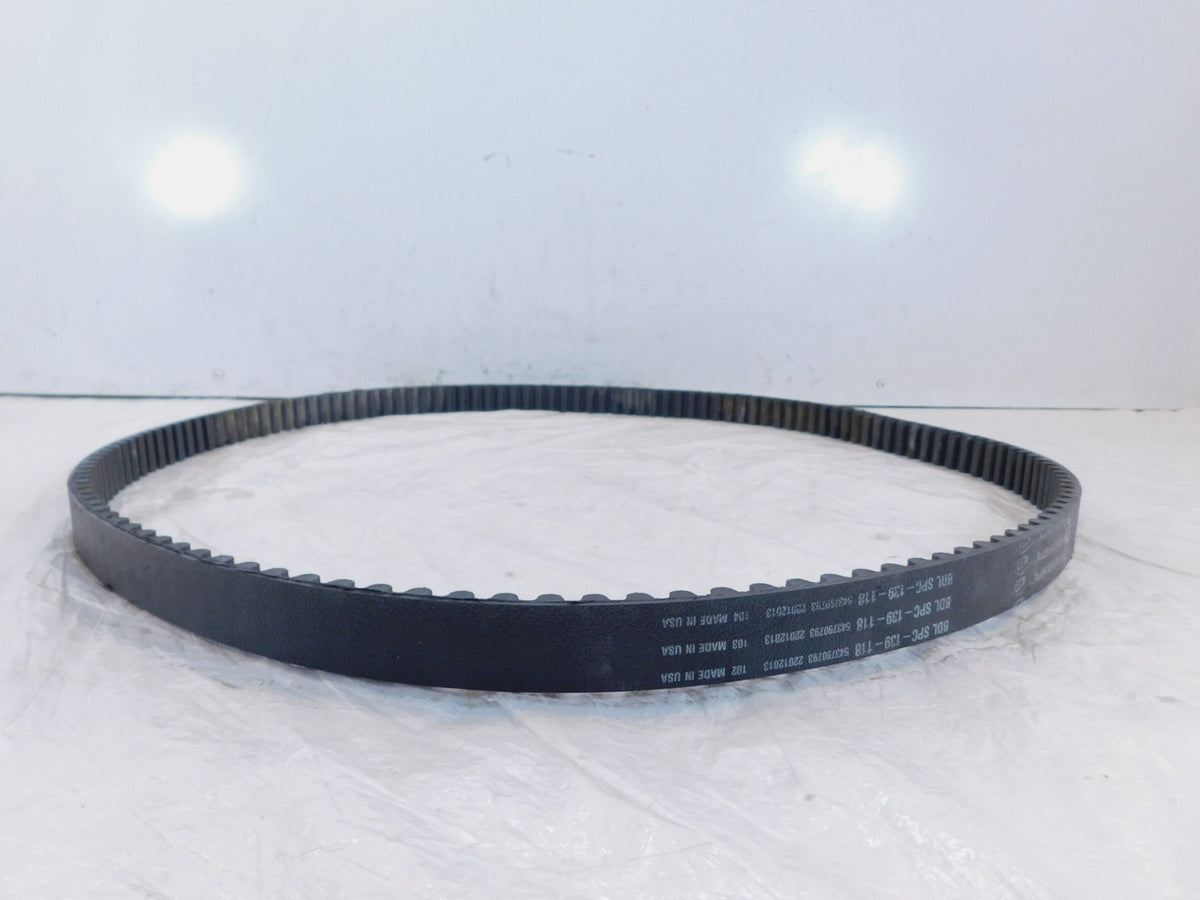Harley Road King Street Electra Glide 139T Black Rear Wheel Drive Belt - 1-1/8" - C3 Cycle