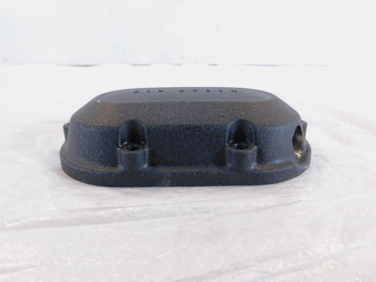 Harley Electra Glide Dyna & Softail Twin Cam Black Transmission Side Cover Cap - C3 Cycle