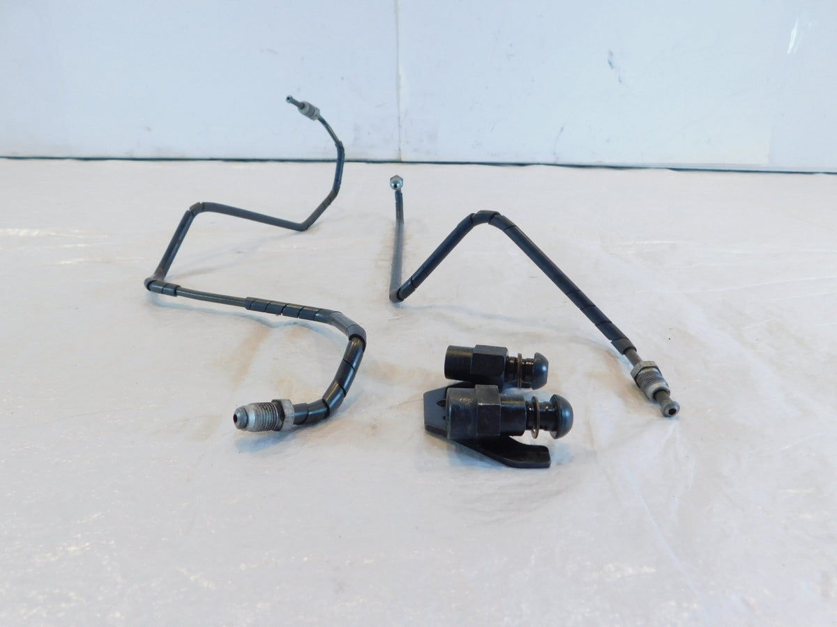 2000-2007 BMW F650GS Dakar F650 GS Front Caliper Hard ABS Brake Hose Pipe Lines - C3 Cycle