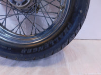 Harley Davidson Softail Heritage & Springer Black Spoked Rear Wheel Rim & Tire - C3 Cycle