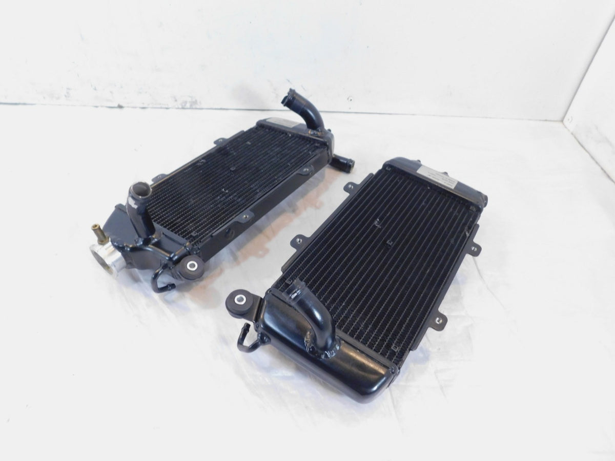 Erik Buell Racing EBR 1190 1190SX Left & Right Front Engine Coolant Radiators - C3 Cycle