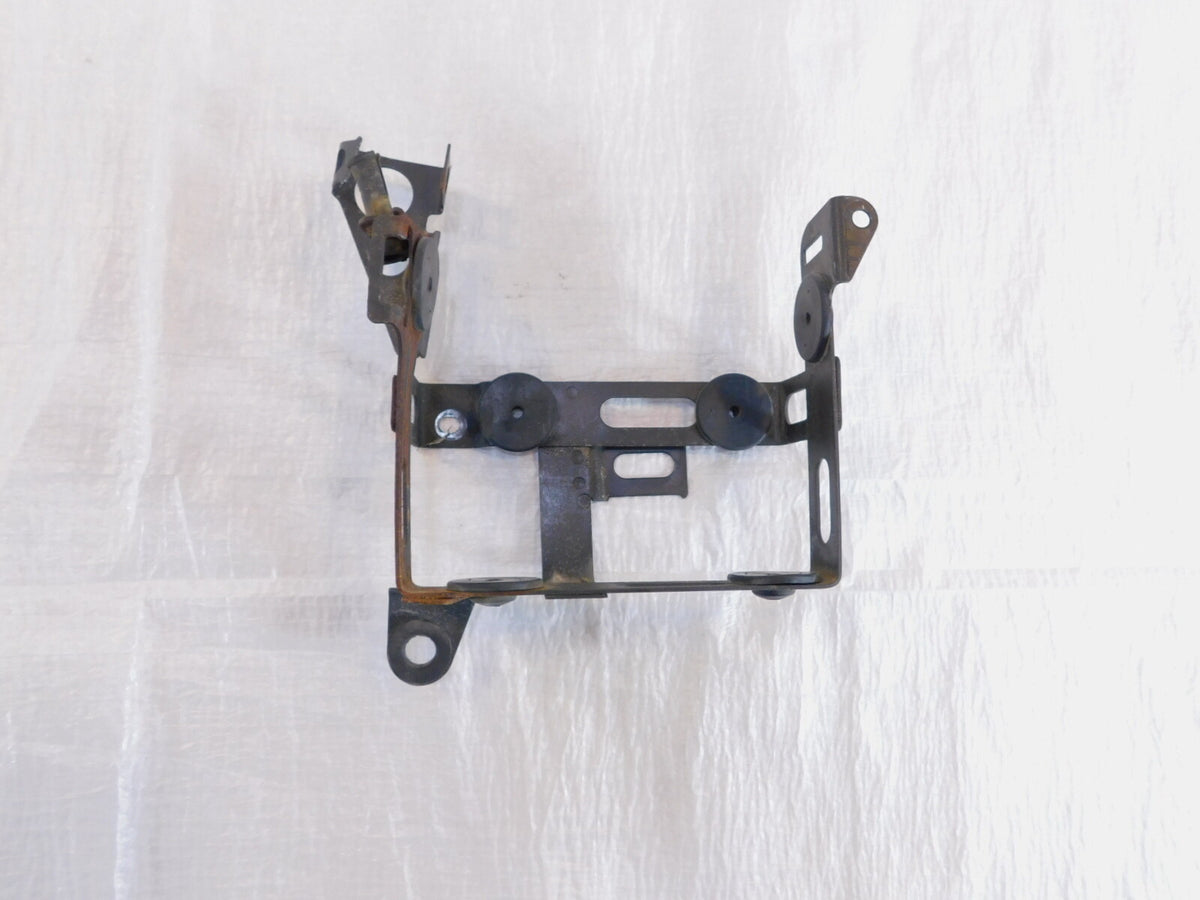 85-86 Honda VT500 VT500C Shadow 500 Black Battery Mount Holder Bracket Box Tray - C3 Cycle