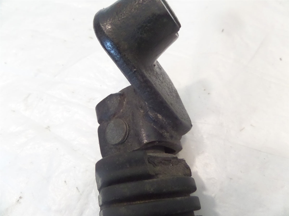 Kawasaki KZ400 & KZ440 LTD Front Left Rider Footpeg Footrest & Mount Bracket - C3 Cycle