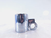 Harley Electra Glide Chrome Kruzer Kaddy Handlebar Cup Holder & Mount Bracket - C3 Cycle