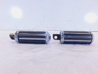 Pair Harley Touring FXR Dyna Sportster & Softail Black ISO Peg Footpeg Footrests - C3 Cycle