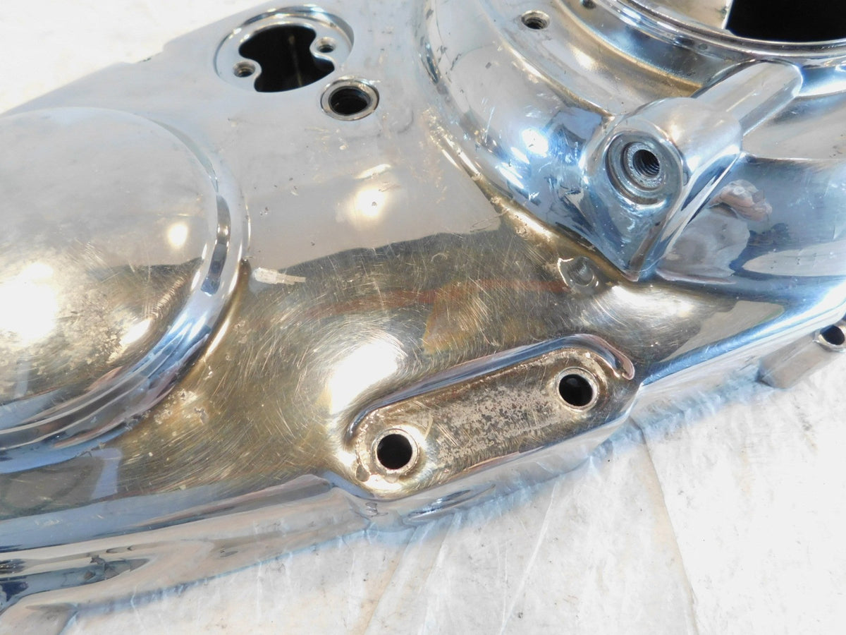 Harley Sportster 883 & 1200 Chrome Left Engine Motor Primary Chain Cover - C3 Cycle