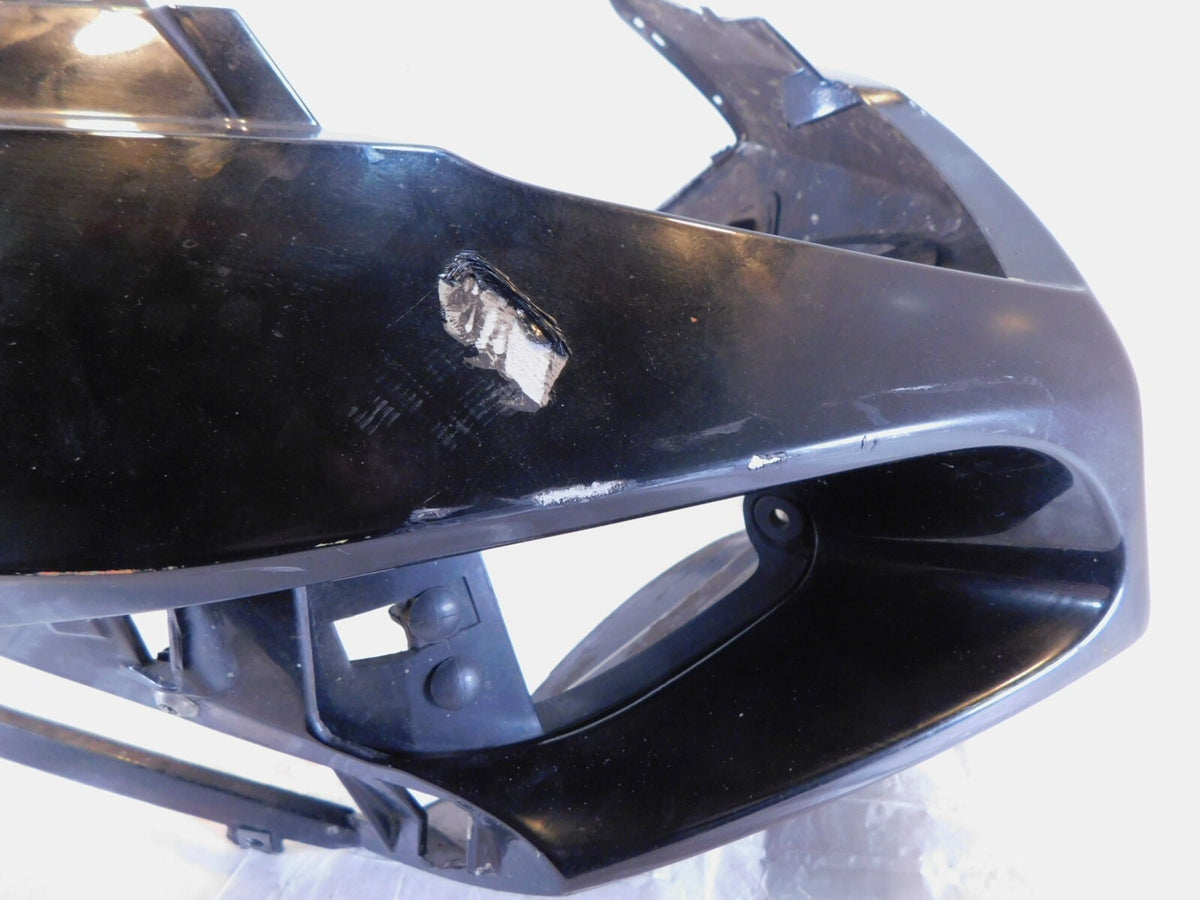 2005-2008 BMW R1200ST R 1200 ST Black Front Upper Trim Air Duct Cowl Fairing - C3 Cycle