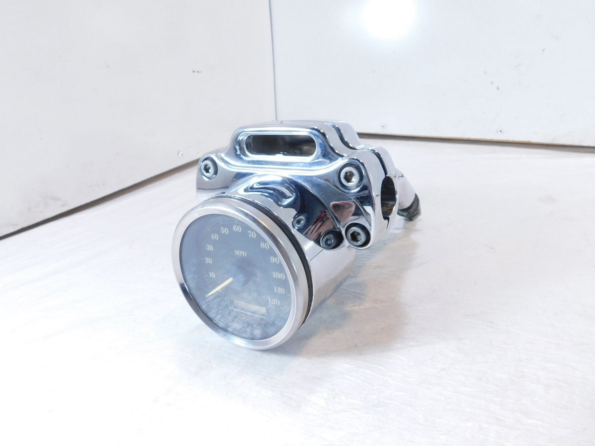 2004-2008 Harley Davidson Sportster 1200 & 883 Custom Chrome Speedometer Speedo - C3 Cycle