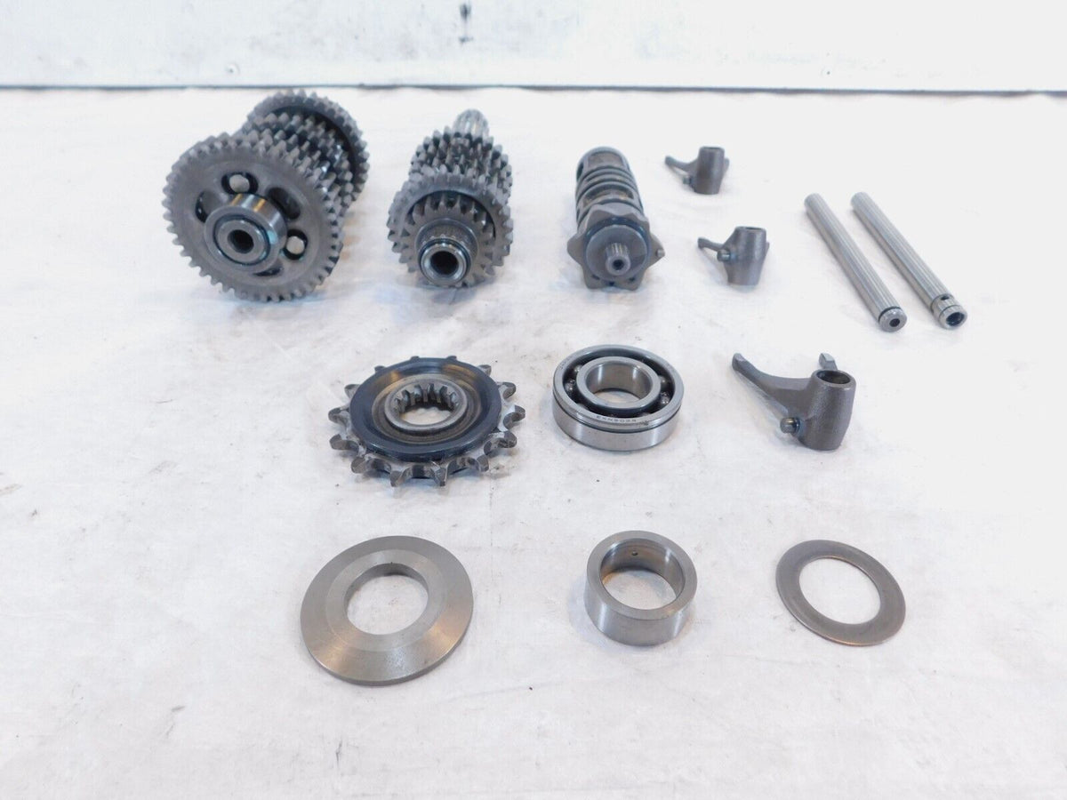 2008-2010 Kawasaki Ninja 250 250R EX250 Transmission Gears & Shifter Drum Forks - C3 Cycle