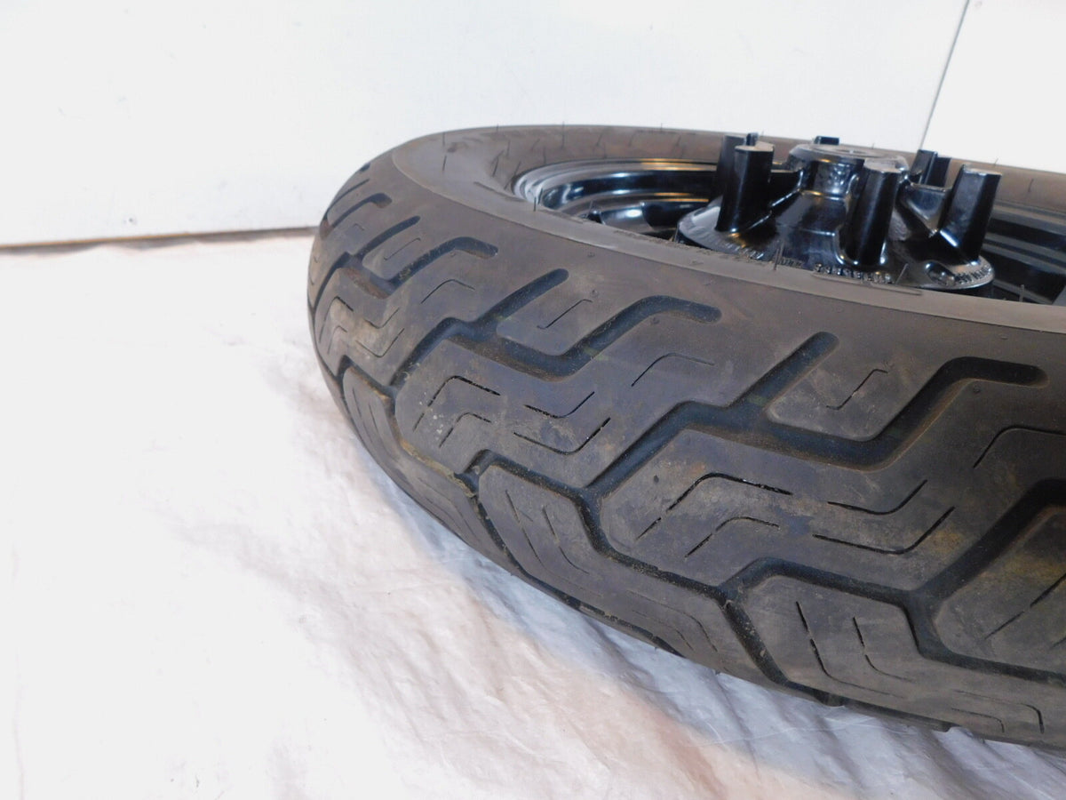 1988 1989 1990 Yamaha V-Max 1200 VMX12 OEM Black Cast Rear Wheel Rim & Tire - C3 Cycle
