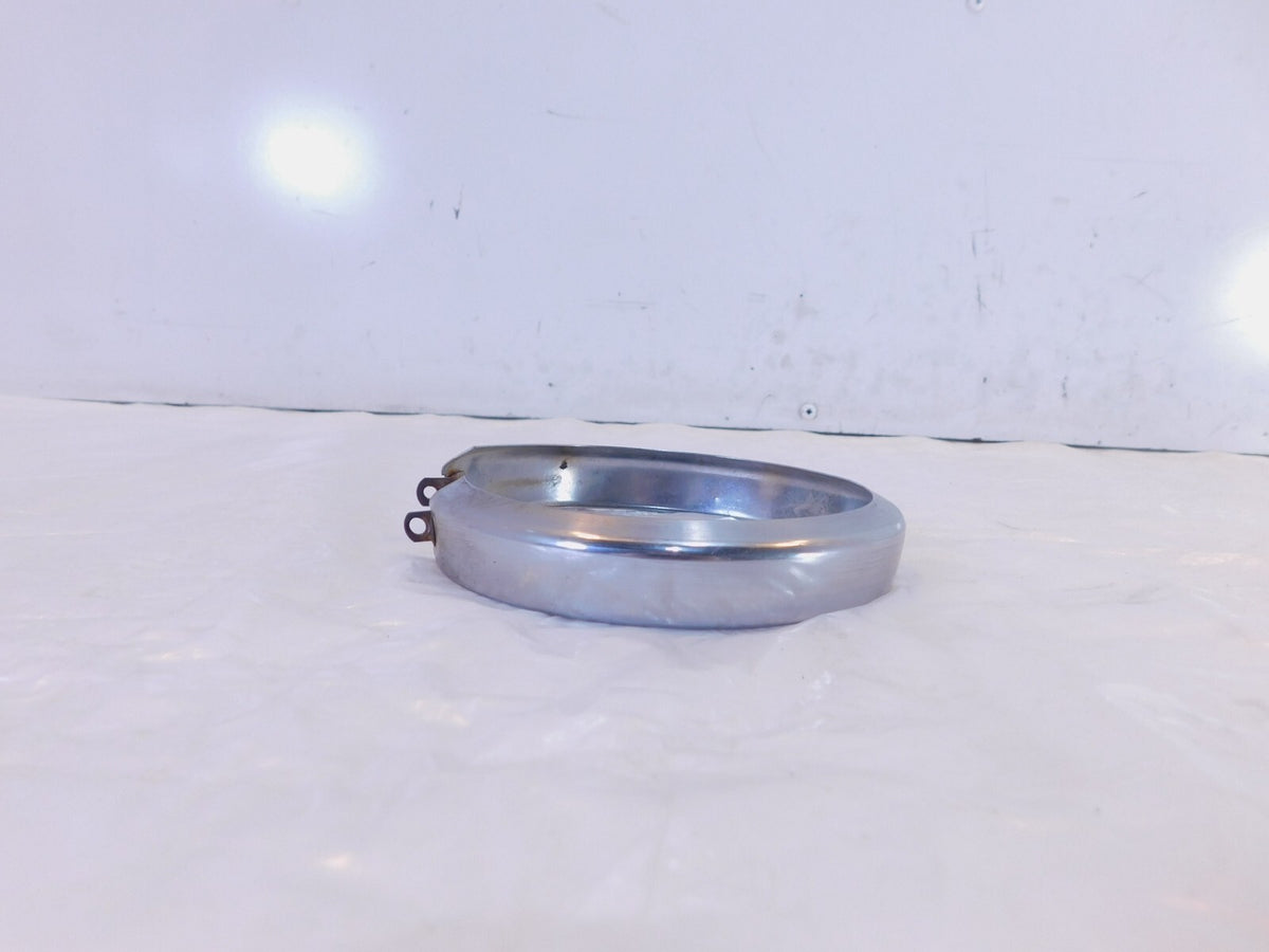 Harley Touring Electra Glide & Softail Passing Fog Light Lamp Chrome Trim Ring