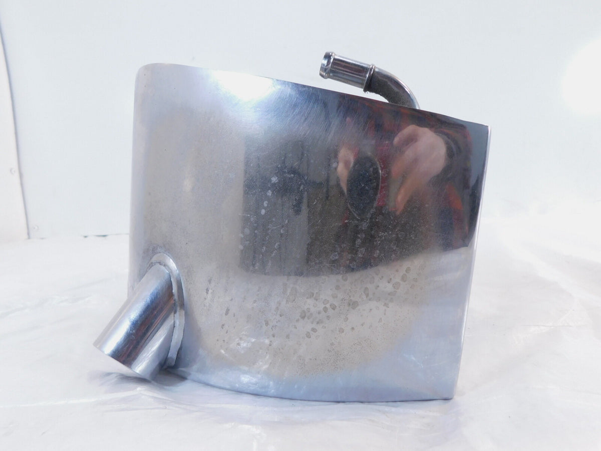 Harley Davidson Softail Fat Boy & Heritage Classic Chrome Oil Tank Bag Reservoir