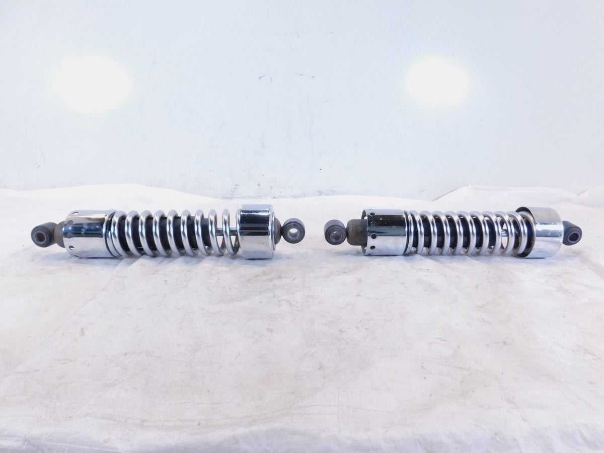 One Harley Davidson Dyna Super & Wide Glide 12 1/2" Chrome Rear Shock Absorbers - C3 Cycle