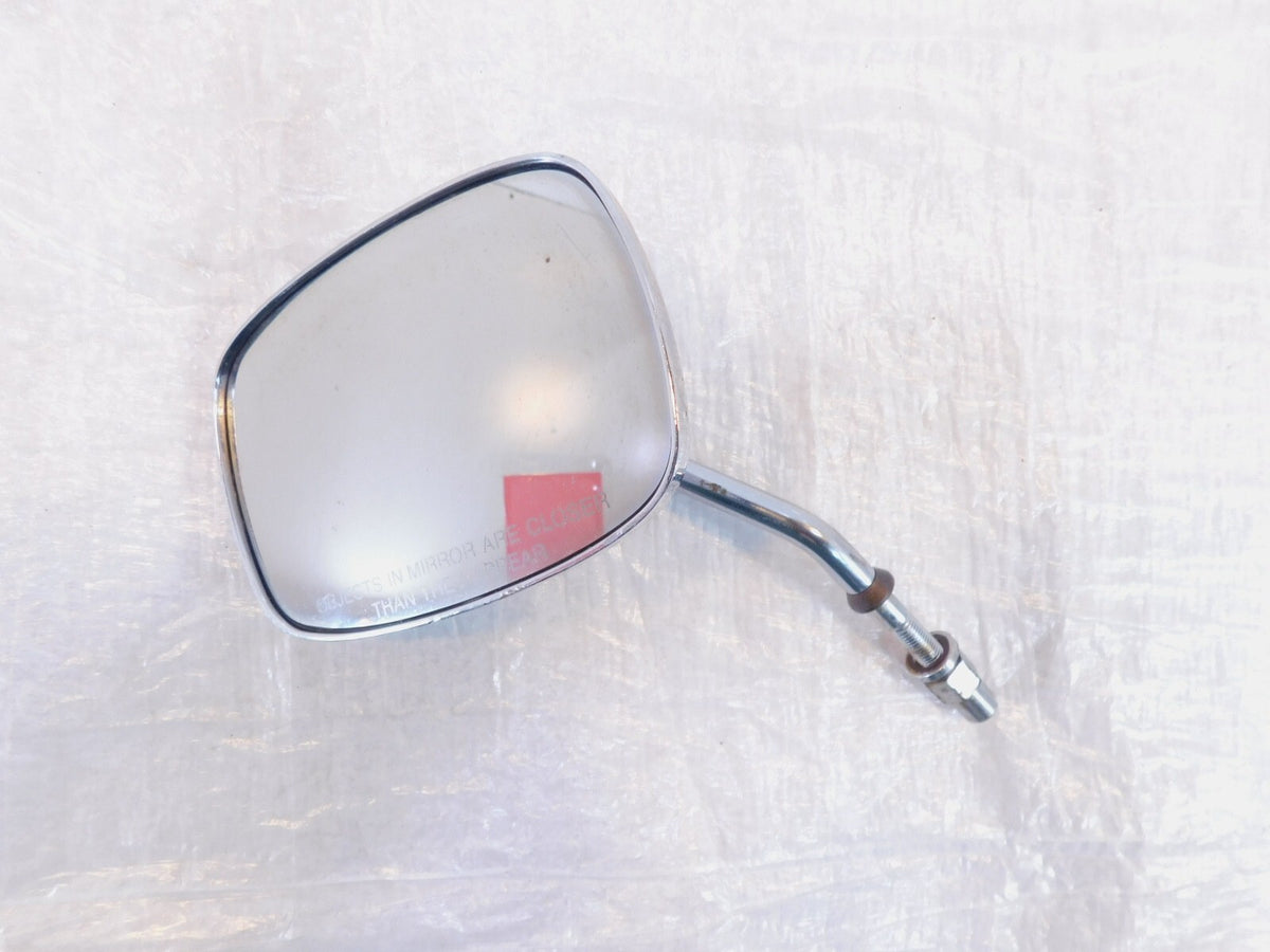 Harley Dyna Sportster Softail FXR & Sportster Left Chrome Rear View Mirror - C3 Cycle