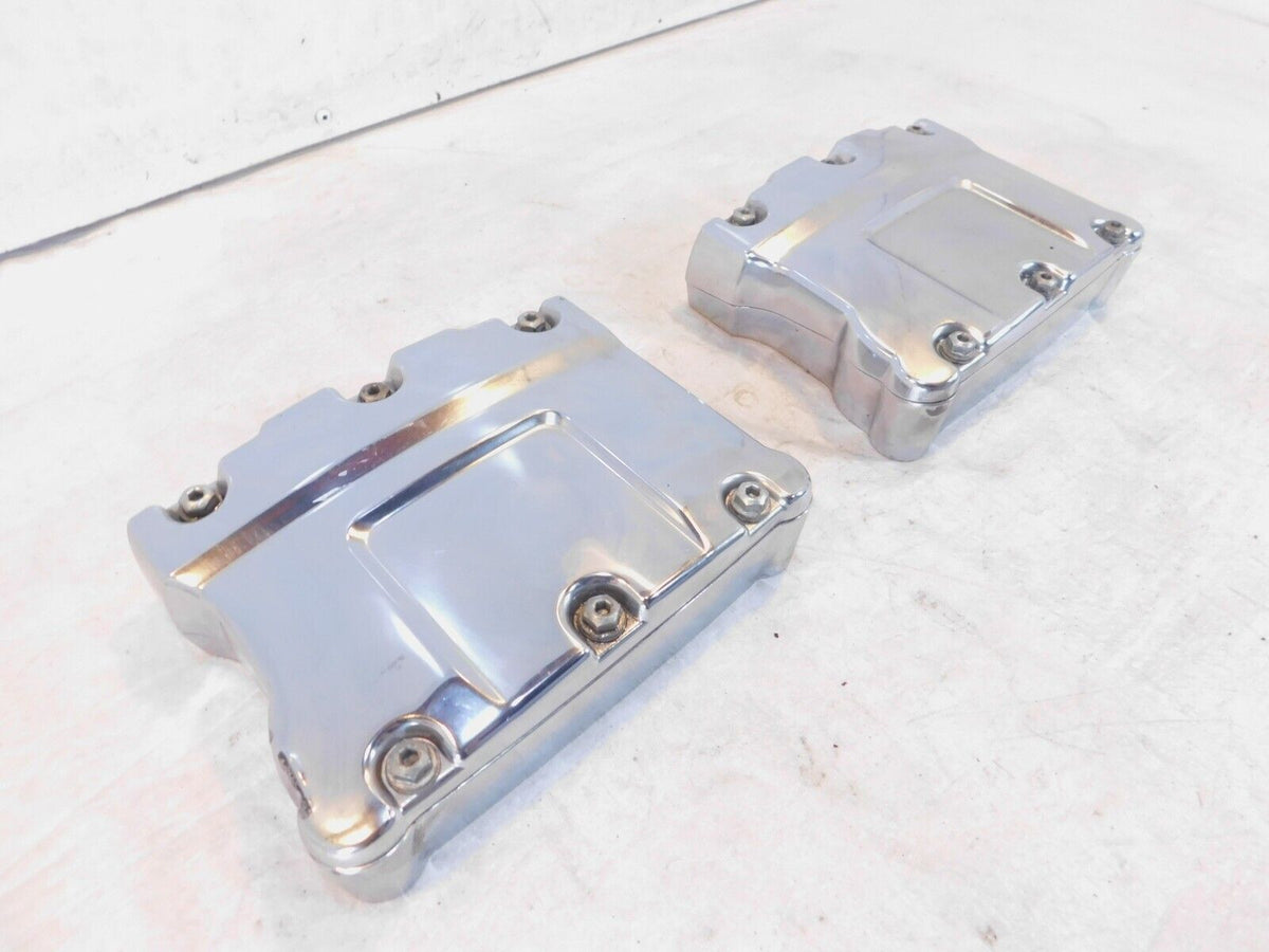 Harley Davidson Road King Dyna & Softail Chrome Cylinder Head Top Rocker Boxes - C3 Cycle