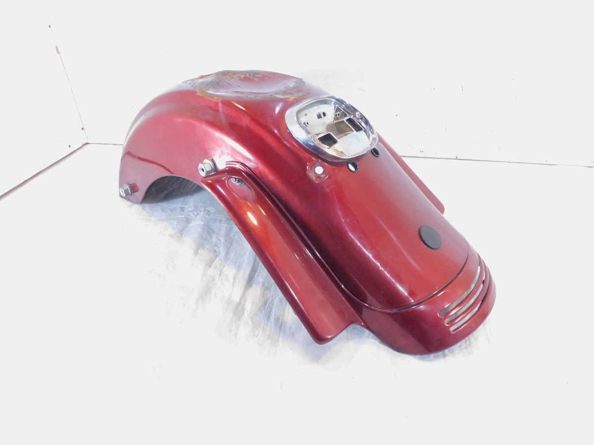 2009-2013 Harley Davidson Touring Street Glide Red Rear Wheel Cover Fender - C3 Cycle