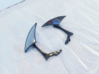 Honda Shadow 1100 VT1100 VT1100C Spirit & Sabre Black Rear View Mirrors - C3 Cycle