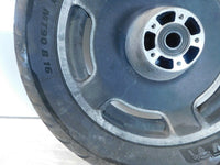 Harley Davidson Touring FLHX Street Glide Cast Black Front Wheel Rim w/ Tire