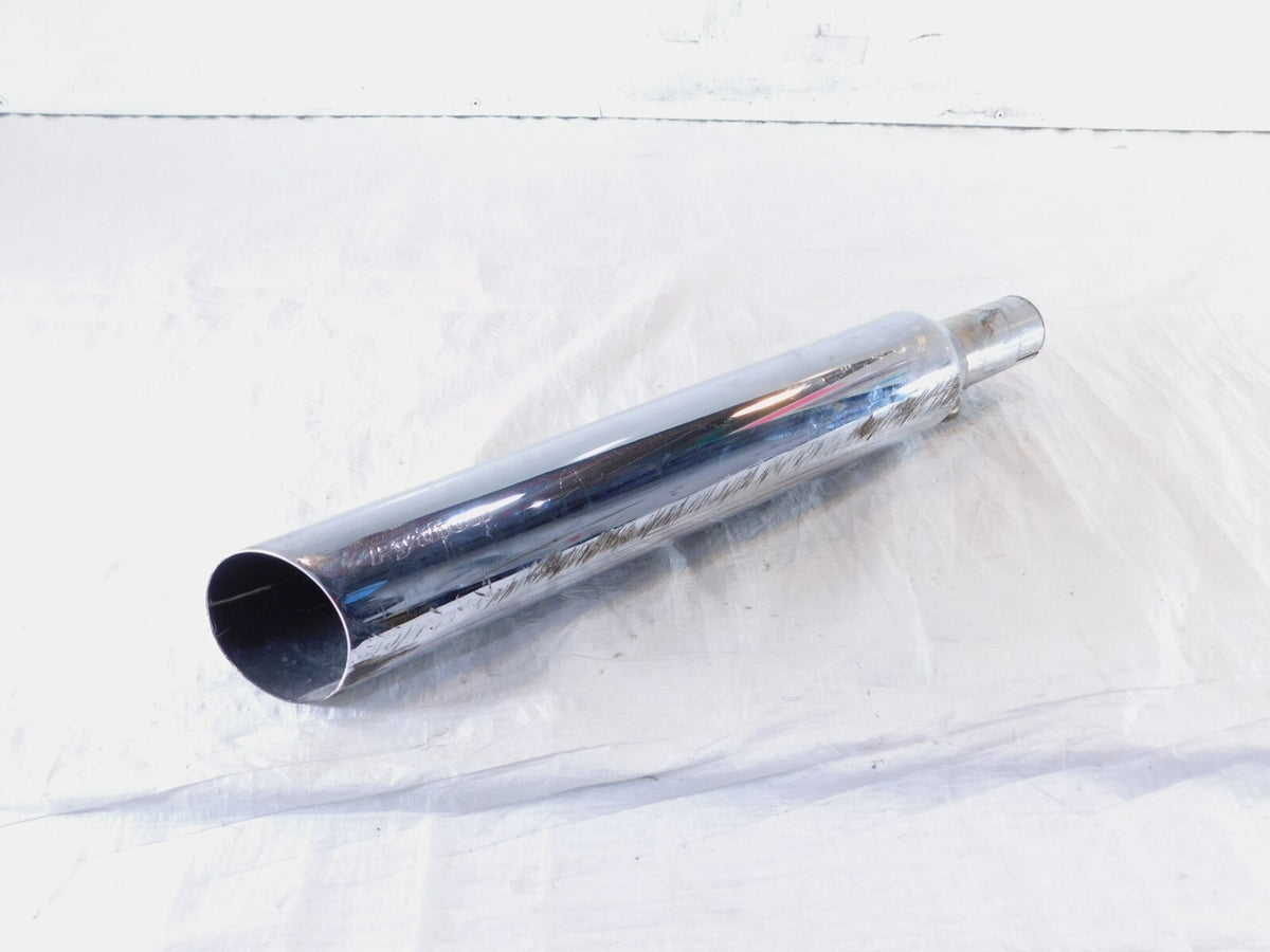 One Harley Davidson Sportster 8831200 Python Chrome Exhaust Pipe Muffler -Rash - C3 Cycle