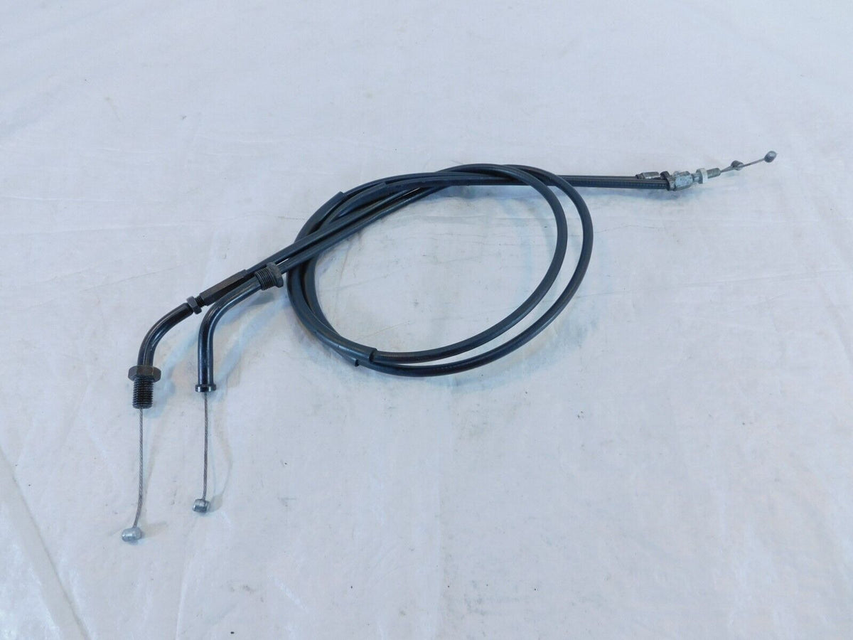 2002-09 Honda Interceptor VFR800 VFR800A ABS Handlebar Throttle Cable Line Wires - C3 Cycle