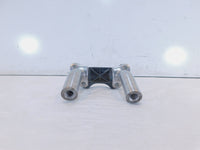 Harley Dyna Wide & Super Glide Custom Chrome Handlebar Mount Clamp Brackets - C3 Cycle