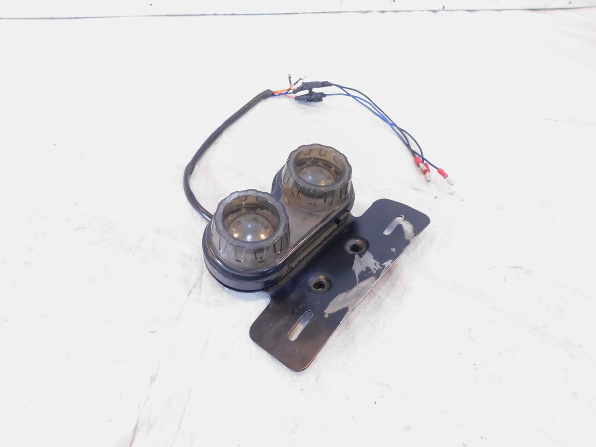 Yamaha Virago 1100 XV1100 Rear Taillight License Plate Bracket Mount & Light - C3 Cycle