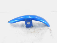 Harley Davidson Sportster 883 & 1200 Blue Front Wheel Cover Fender - Dented - C3 Cycle