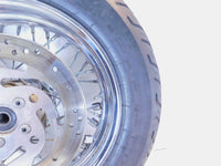 Harley Davidson Sportster Softail & Dyna 16" Chrome Laced Rear Wheel Rim - Bent - C3 Cycle
