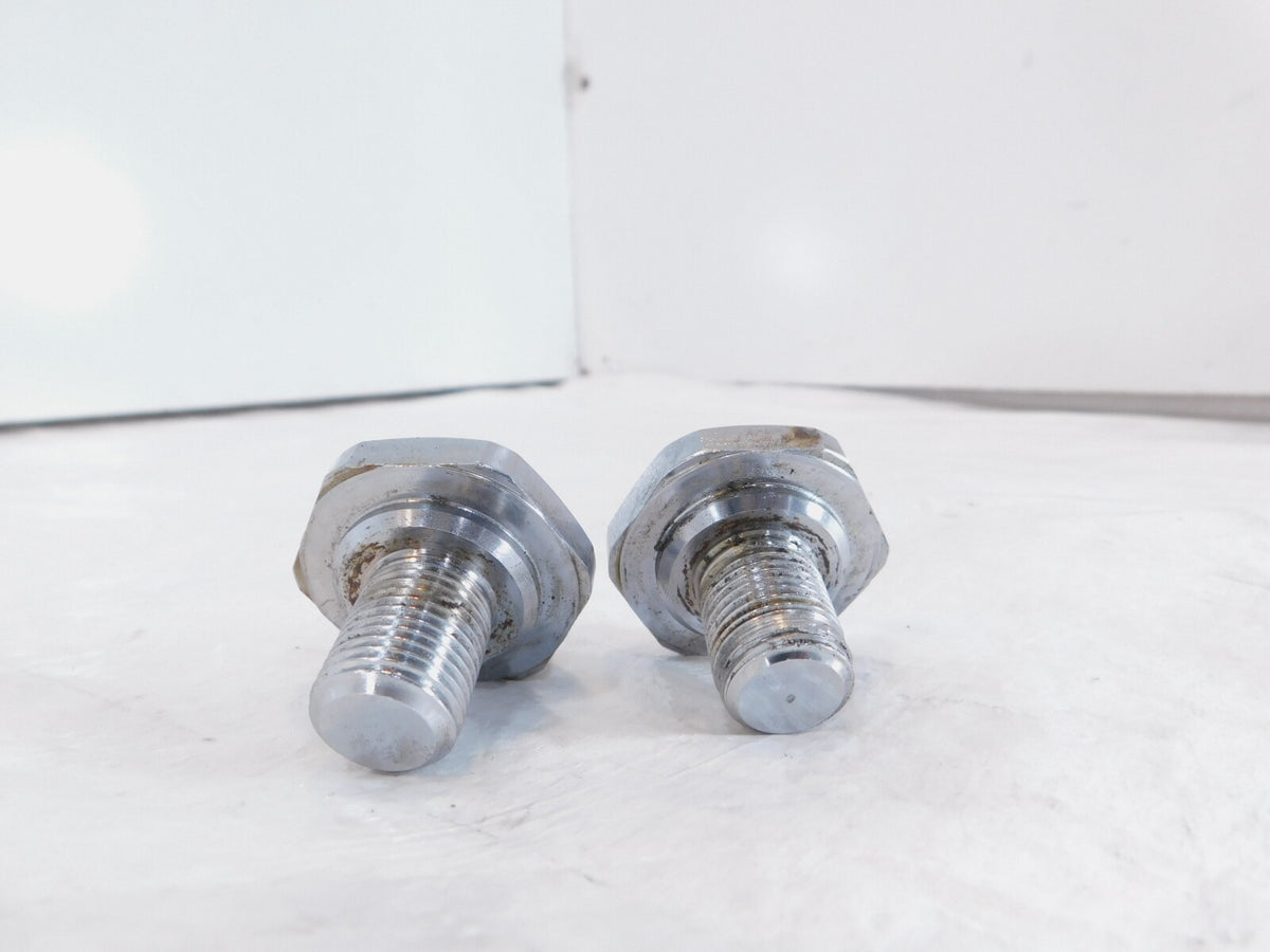Two Harley Davidson Touring Dyna & Softail Wide Glide Front Fork Tube Plug Caps - C3 Cycle