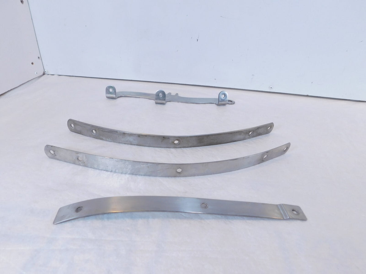 Harley Davidson Softail Street Bob Front Windshield Windscreen Mount Bracket Lot - C3 Cycle