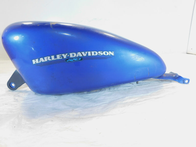 *Dented* Harley Davidson Sportster 883 1200 Blue Fuel Gas Petrol Tank Reservoir