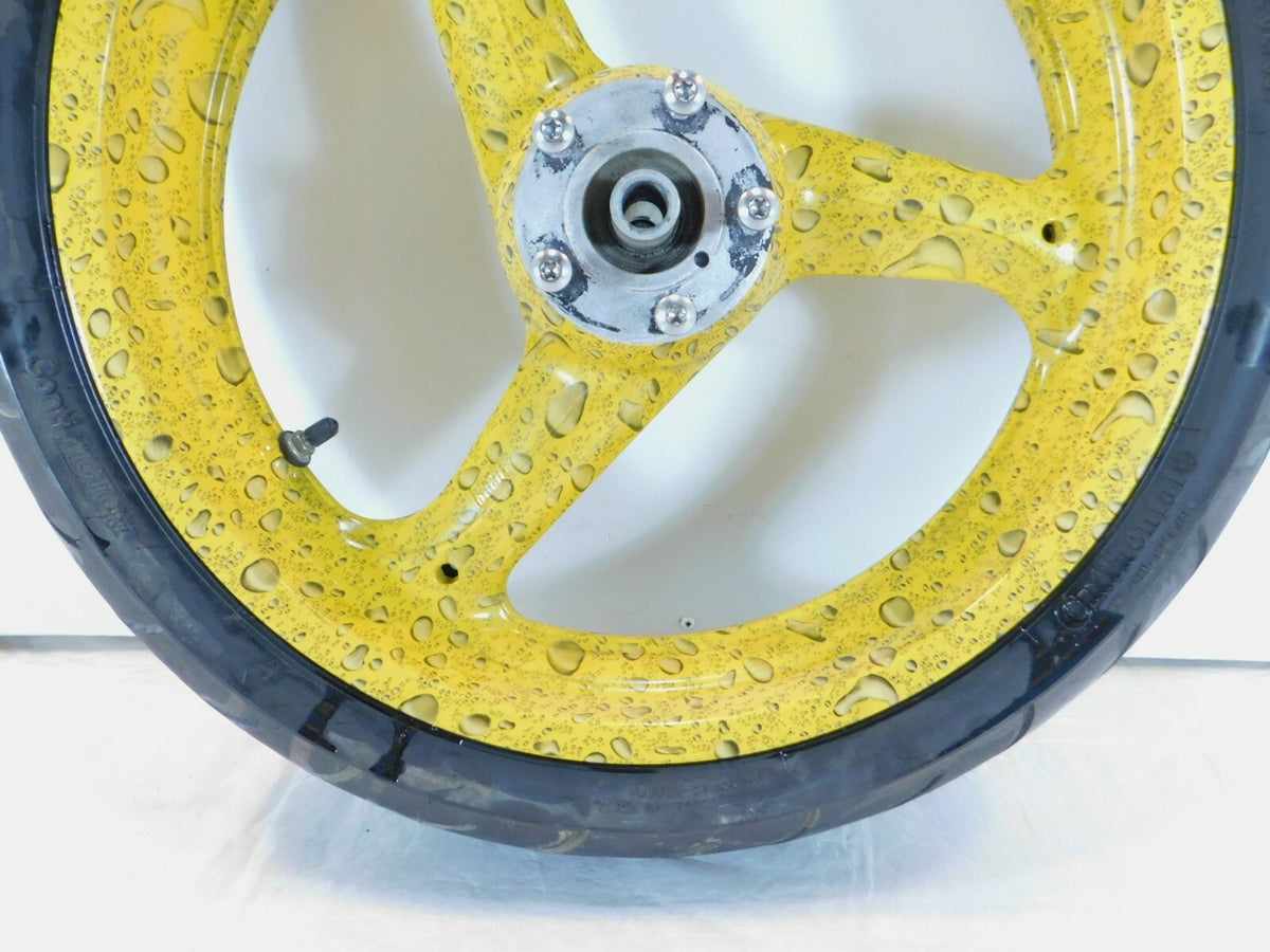 2001-2002 Buell M2 Cyclone S3 Thunderbolt & X1 Lightning Front Wheel Rim & Tire