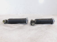 Harley Davidson FXR Dyna Sportster & Softail Black Rubber Footpegs Footrests - C3 Cycle