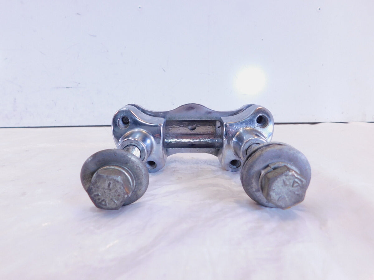 2000-06 Harley Davidson Softail Heritage Classic Handlebar Riser Clamp Brackets - C3 Cycle