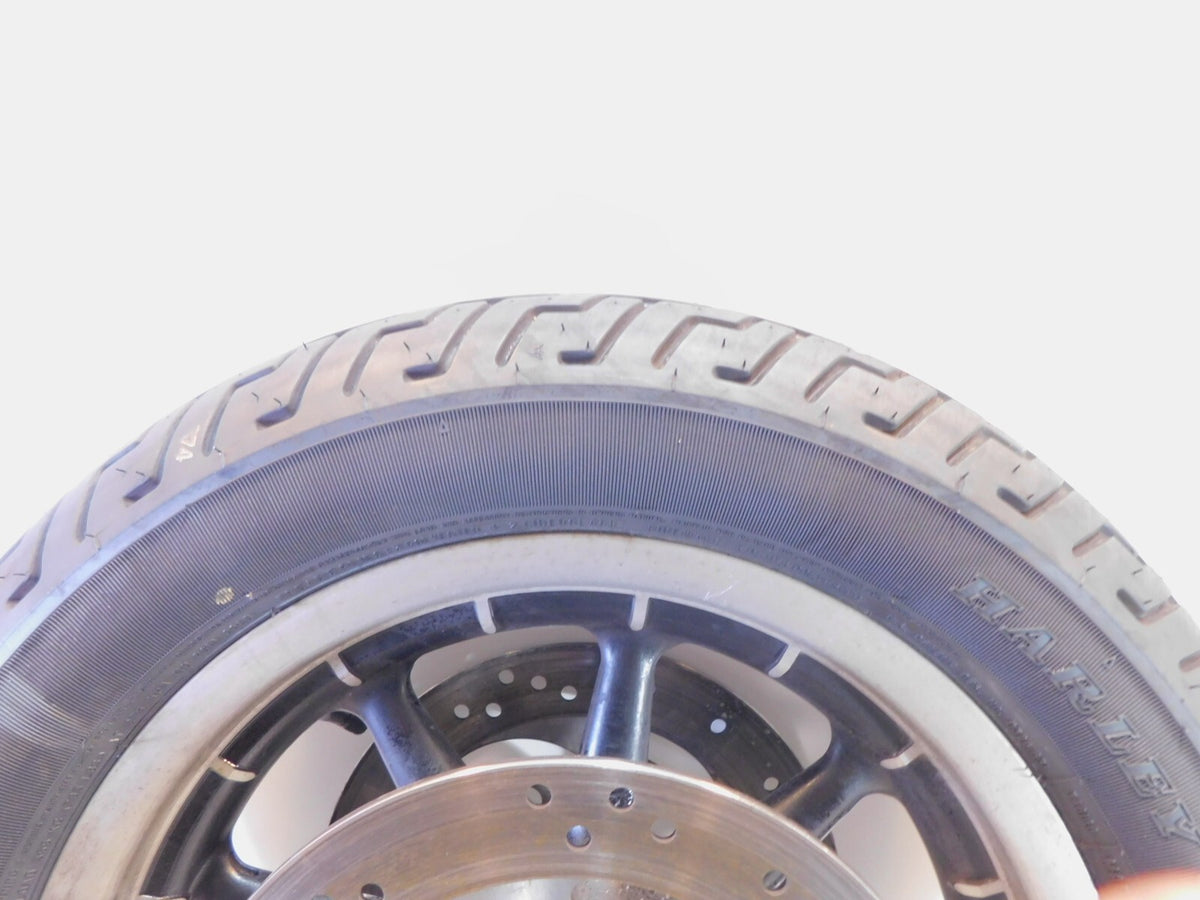 Harley Davidson Touring Road King & Electra Glide Cast Front Wheel Rim & Rotors - C3 Cycle