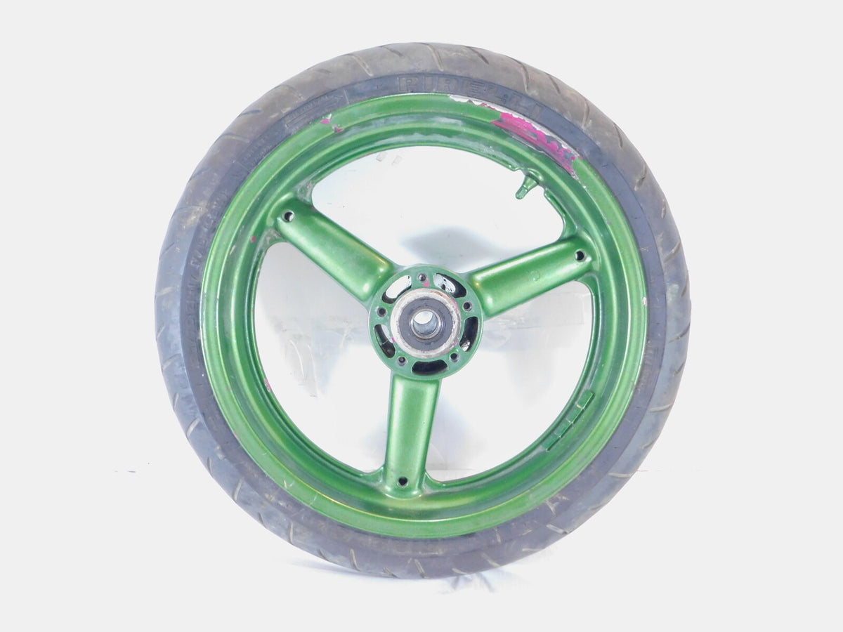 1999-07 Suzuki Hayabusa GSX1300R GSX1300RZ Hayabusa Green Front Wheel -Bent - C3 Cycle