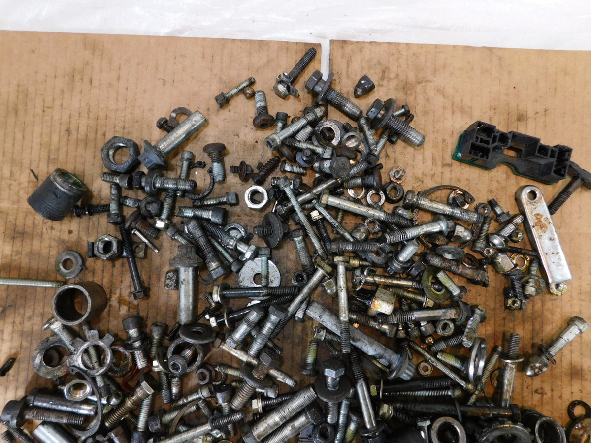 99 Harley Davidson Dyna Wide Glide FXDWG Engine Nut Bolt Brackets Parts Box Lot - C3 Cycle