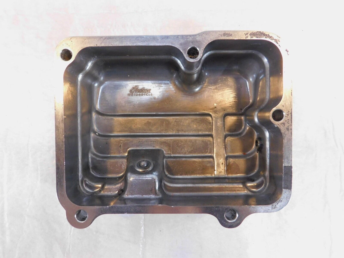 Indian Gilroy Scout & Chief Chrome Transmission Shifter Shift Drum Top Cover Cap - C3 Cycle