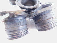 2000-2003 Kawasaki Ninja ZX12R ZX1200 Throttle Body Air Duct Tube Funnel Pipes - C3 Cycle