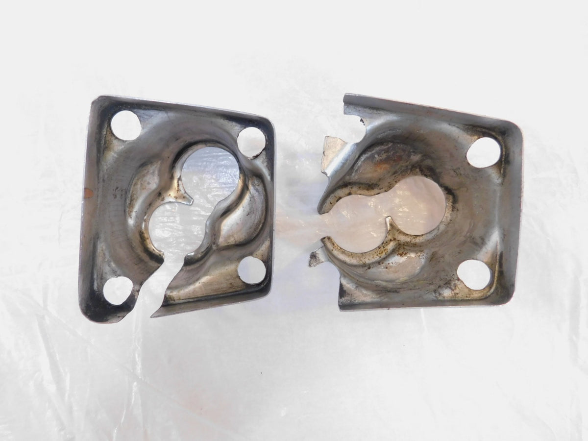 Harley EVO Softail Road King Dyna & FXR Chrome Lifter Tappet Housing Covers - C3 Cycle