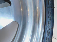 1995 & 1996 Buell M2 Thunderbolt Marchesini Silver Rear Wheel Rim & Tire - C3 Cycle