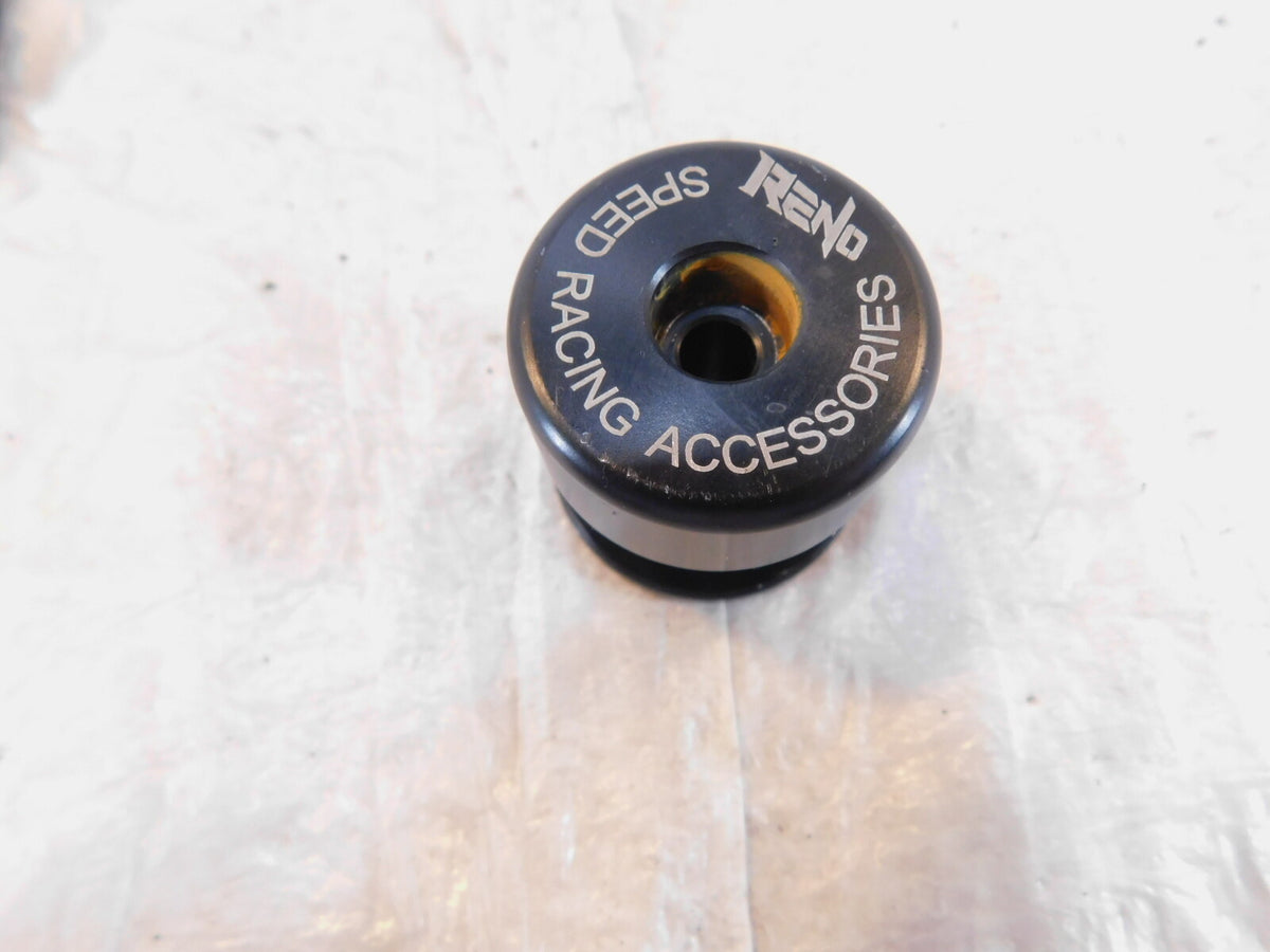 22-24 Yamaha YZFR7 YZF-R7 R7 RENO SP1-M6 Black Rear Swingarm Spool Sliders (6MM) - C3 Cycle