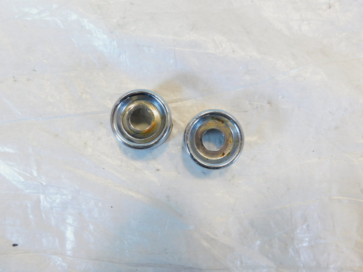 Harley Davidson Sportster 883 & 1200 Rear Shock Absorber Upper Mount Bolt Covers - C3 Cycle