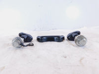 Harley Davidson Sportster 883 & 1200 & Dyna Black Handlebar Bar Riser Clamps - C3 Cycle