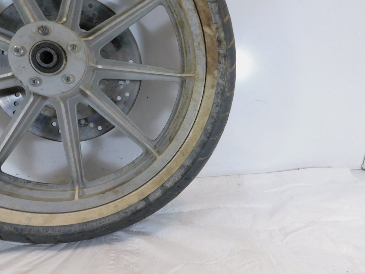Harley Davidson Sportster 883 FXR Super Glide Dyna 19" Cast Front Tire Wheel Rim - C3 Cycle