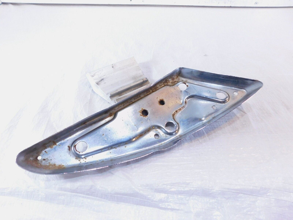 Victory Cross Roads Country & Vision Silver Right Floorboard Footboard & Bracket - C3 Cycle