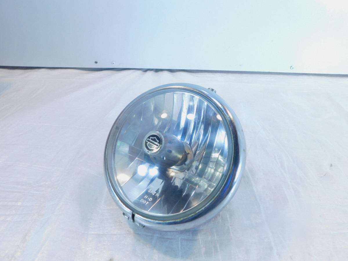 Harley Davidson Sportster 883 & 1200 Headlight Headlamp & Mounting Bucket Shell - C3 Cycle